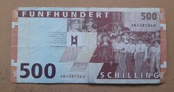 Austria 500 ats schilling 1997. There is mail, read it!