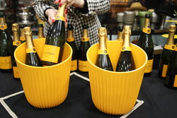 Two veuve clicquot champagne magnum ice buckets for sale in pairs (2 pcs) - champagne party set