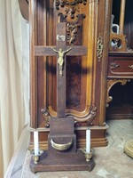Antique footed cross, crucifix
