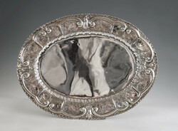 Silver large tray