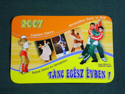 Card Calendar, Viktor Papp, Ágnes Majorlaki Rock n Roll Dance School, Pécs, 2007, (6)