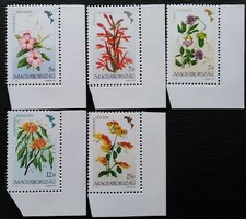 S4077-81s / 1991 flowers of continents ii. - America stamp postage clear arched corner