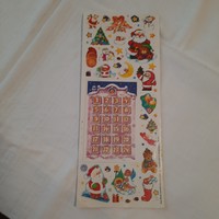 Retro German Christmas stickers