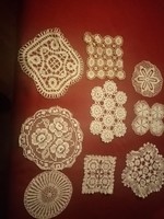 Hand crocheted tablecloths