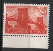 Magyar Postatiszta 1855  MBK 710       Kat ár. 80 Ft