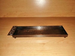 Iparművészeti levélbontó kés tálcája 6,5*22,5 cm (KV)