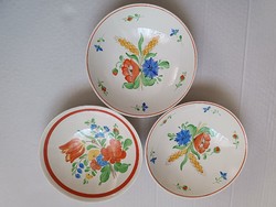 3 ceramic wall plates