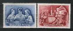 Magyar Postatiszta 2726 MBK 1334-1335     Kat ár.4000 Ft