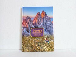 Natural treasures of Europe, informative book, album with many pictures