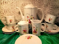 Porcelain coffee set..