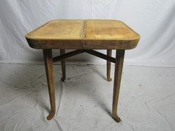 Antik eklektikus asztal kihúzható (csiszolt)