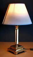 Jelzett réz empire asztali lámpa ALKUDHATÓ  design