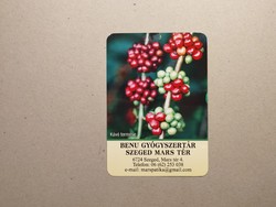 Hungary, card calendar xii.- Benu pharmacy 2023