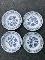 4 Zwiebelmuster soup and flat plates Germany