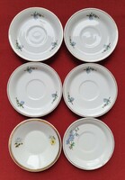 Pack of 6 Raven House porcelain saucers and plates