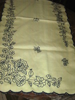 Beautiful Kalocsa embroidered tablecloth runner