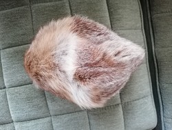 Women's fox fur hat
