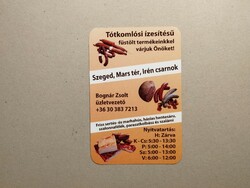 Hungary, card calendar xx.-2023
