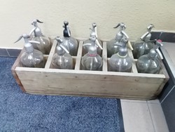 Soda bottles in their own storage box