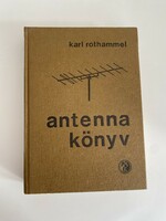 Karl Roth Antennakönyv 1977 Műszaki könyvkiadó Budapest