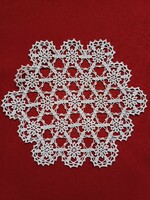 Hexagonal crochet cutter