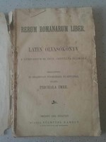 Pirchala Imre Latin olvasókönyv Pozsony 1893 Budapest kiadja Stampfel Károly