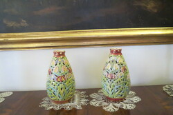 Emil Fischer, pair of art nouveau vases - perfect