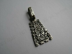 Peruvian, Inca figure, silver pendant, amulet