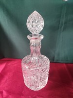 Bottle with lead crystal stopper
