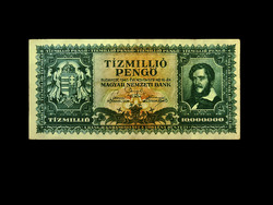 Ten million pengő - 1945 - inflation series 11. Member!