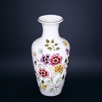 Zsolnay virág mintás váza (limitált)