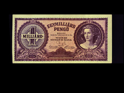 One billion pengő - nice - inflation banknote - 1946