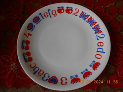 Alföldi ABC betűs gyerek lapos tányér