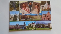 D201273 - postcard Joseph Francis of Vienna and Queen Elizabeth (sissy)