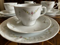Wonderful mitterteich - Bavarian, retro porcelain breakfast set