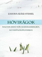 Zahava with Saxon stele: snow flowers