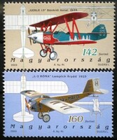 S4683-4 / 2003 Hungarian aviation history ii. Postage stamp