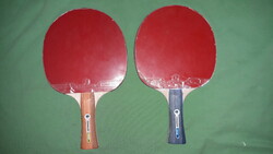 Retro original quality artengo ping pong table tennis mirror soft racket pair foiled according to the pictures