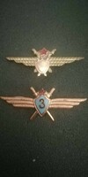 Szovjet katonai osztályba sorolási pilóta jelvények