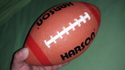 Retro minőségi HARSON amerikai futball gyakorló labda / asztali polcdísz 20 x 10cm a képek szerint
