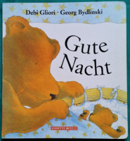 Debi Gliori Gute Nacht - német nyelvű lapozó, mesekönyv