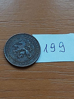 Netherlands 1 cent 1905 Queen Wilhelmina, bronze, 199.