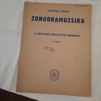 Czövek erna: piano music for solfege classes ii. Booklet music publishing company
