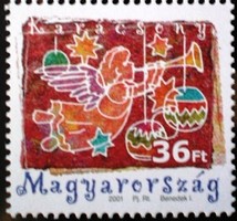 S4625 / 2001 Christmas stamp postage clear