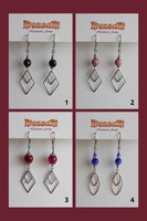 Unique handcrafted fashion jewelry - earrings