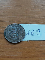 Netherlands 1 cent 1905 Queen Wilhelmina, bronze, 169.