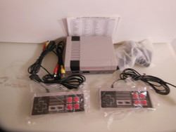 Video game - retro game console - with 500 games - 15 x 11 x 5 cm - used once - perfect