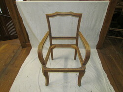 Antik Szecessziós karfás szék (csiszolt)