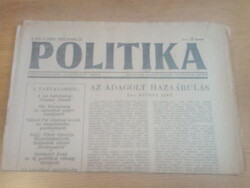 Politics 1947. May 17. 4000ft from a legacy Óbuda politics 1947. May 17., Used, see the pictures