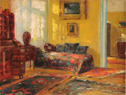 Lajos Gimes: sunny interior
